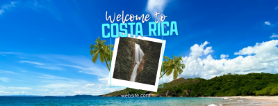 Paradise At Costa Rica Facebook cover Image Preview