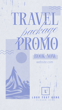 Tour Package Promo TikTok Video Design