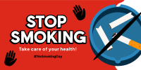 Smoking Habit Prevention Twitter post Image Preview