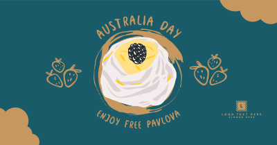 Australia Day Pavlova Facebook ad Image Preview