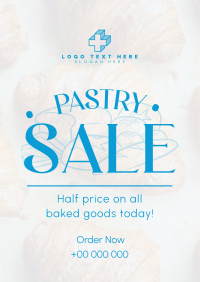 Pastry Sale Today Flyer Design