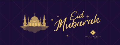 Eid Blessings Facebook cover Image Preview