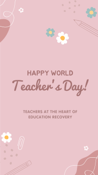 Teacher's Day Facebook Story Design