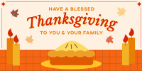 Blessed Thanksgiving Pie Twitter Post Image Preview