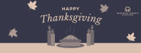 Blessed Thanksgiving Pie Facebook cover Image Preview