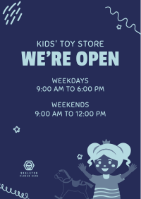 Toy Shop Hours Poster Image Preview