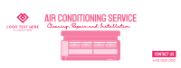 Air Conditioning Service Facebook Cover Design