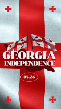 Georgia Independence Day Celebration Instagram Story Design