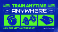 Online Workout Session Animation Preview