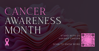 Cancer Awareness Month Facebook Ad Design