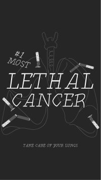 Lethal Lung Cancer TikTok Video Preview