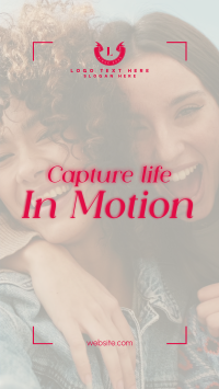 Capture Life in Motion TikTok Video Design
