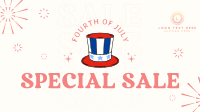 Quirky 4th of July Special Sale Facebook event cover Image Preview