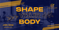 Body Fitness Center Facebook Ad Design