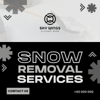 Snowy Snow Removal Linkedin Post Image Preview