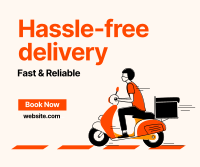 Hassle-Free Delivery  Facebook post Image Preview