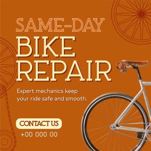 Bike Repair Shop Instagram post Image Preview