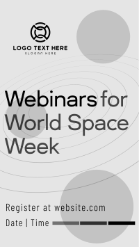 Space Week Webinar Instagram Reel Preview