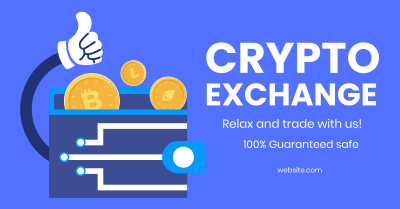 Cryptowallet Facebook ad Image Preview