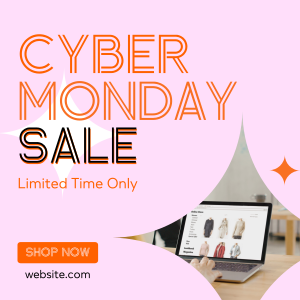 Quirky Cyber Monday Sale Instagram post Image Preview