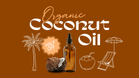 Organic Coconut Oil Animation Image Preview