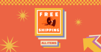 Shipping Announcement Facebook ad Image Preview