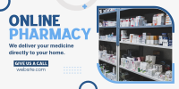Pharmacy Delivery Twitter post Image Preview