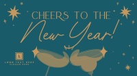 Rustic New Year Greeting Facebook event cover Image Preview