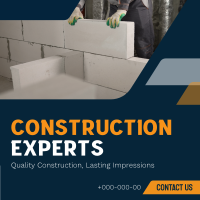 Modern Construction Experts Linkedin Post Image Preview