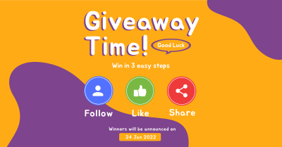 Giveaway Time Facebook ad Image Preview