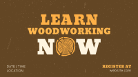 Woodsmanship Facebook Event Cover Design