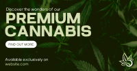 Premium Cannabis Facebook ad Image Preview