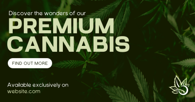 Premium Cannabis Facebook ad Image Preview
