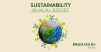 Sustainability Annual Report Facebook Ad Design