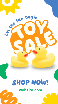 Quirky Toy Sale TikTok Video Image Preview