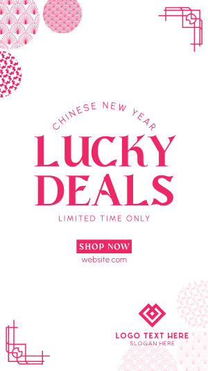 Chinese Lucky Deals Facebook story Image Preview