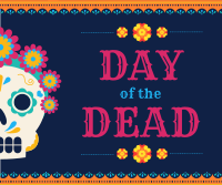 Festive Day of the Dead Facebook post Image Preview