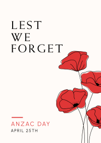 Lest We Forget Poster Image Preview