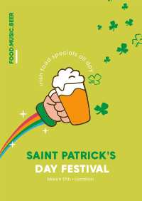 Saint Patrick's Fest Poster Image Preview