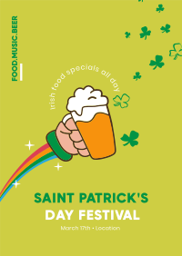 Saint Patrick's Fest Poster Design