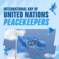 International Day of United Nations Peacekeepers Instagram post Image Preview