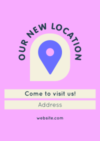 New Business Location Poster Image Preview