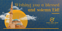 Eid Al Adha Greeting Twitter post Image Preview