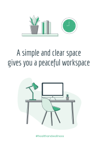 Ideal Workspace Pinterest Pin Design