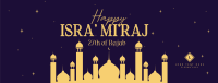 Isra' Mi'raj Spiritual Night Facebook cover Image Preview