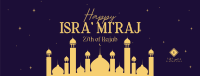 Isra' Mi'raj Spiritual Night Facebook Cover Image Preview