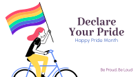 Declare Your Pride Zoom background Image Preview