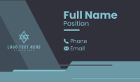 Professional Edgy Business Card Preview