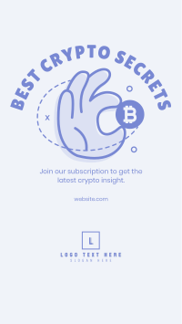 Crypto Insights Facebook story Image Preview