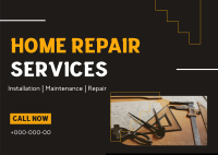 Simple Home Repair Service Postcard Image Preview